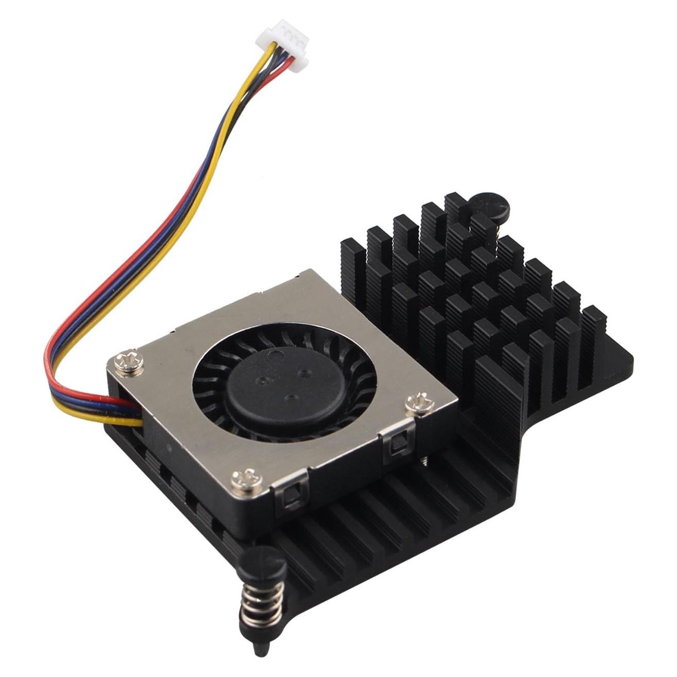 Enfriador Activo de Aluminio ZDE para Raspberry Pi 5 4GB/8GB