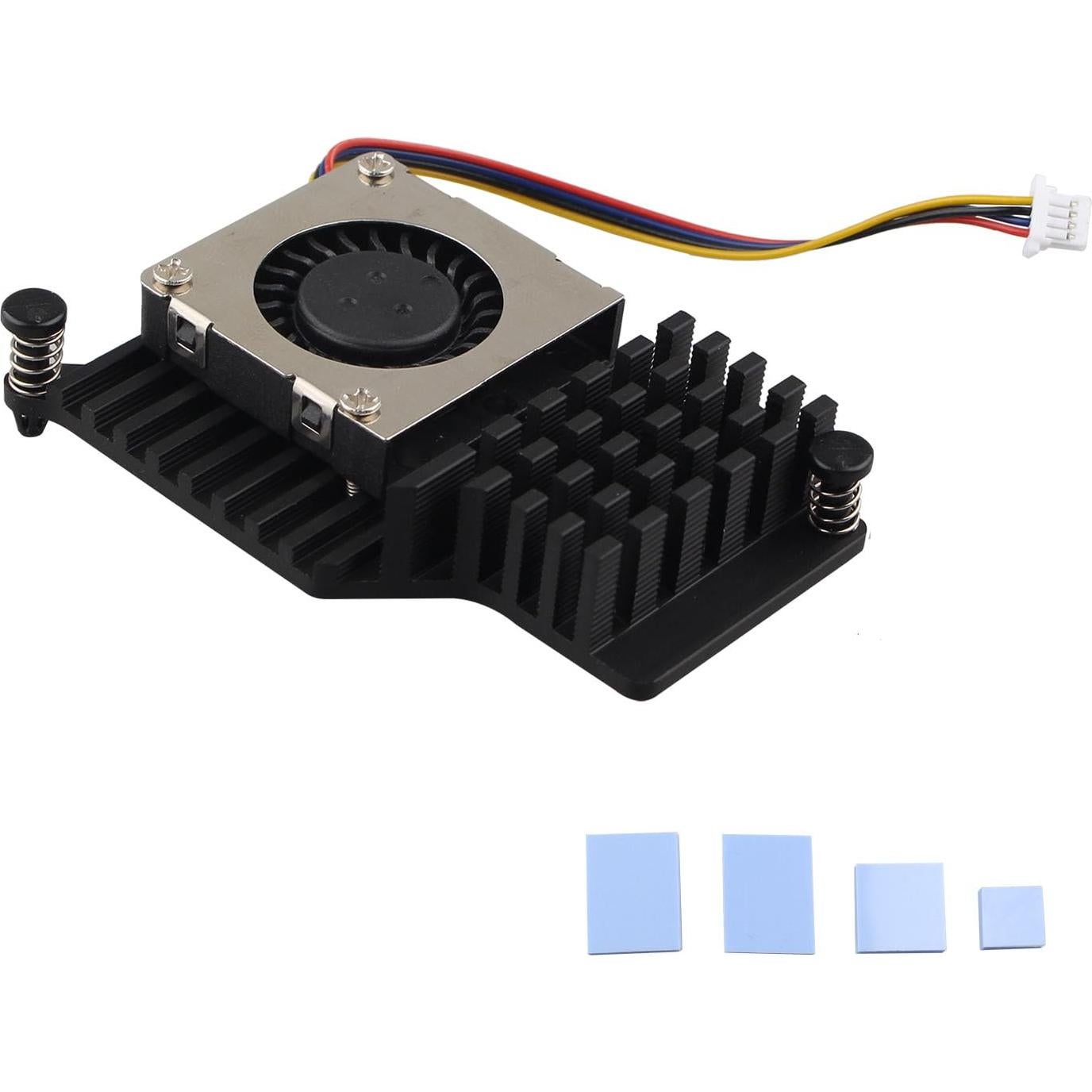 Enfriador Activo de Aluminio ZDE para Raspberry Pi 5 4GB/8GB