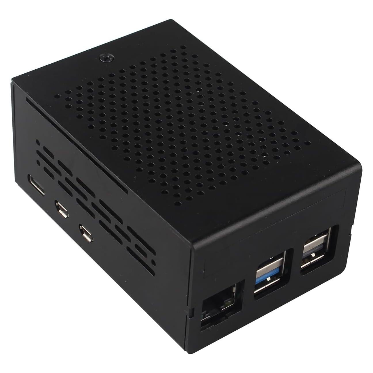 Caja de Aluminio ZDE ZC501 para Raspberry Pi 5 2GB/4GB/8GB