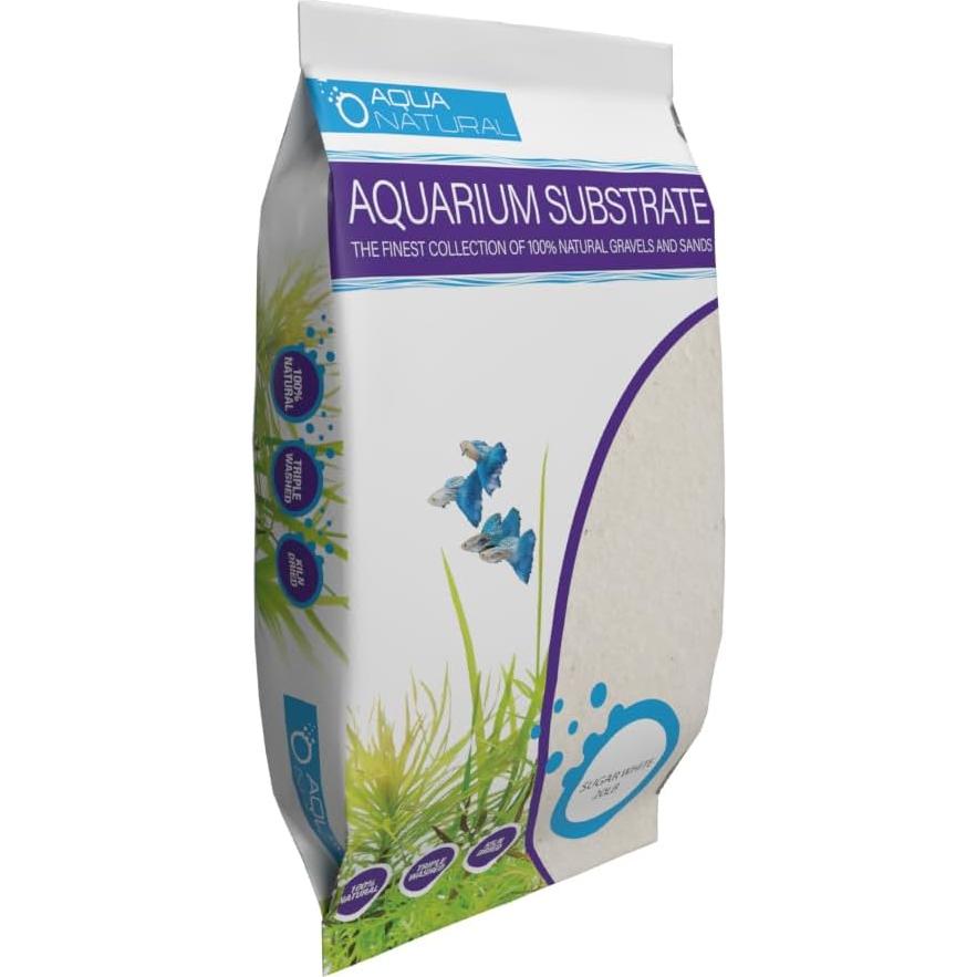 Sustrato Arena Blanca Natural Pisces USA 4.49 kg Acuarios