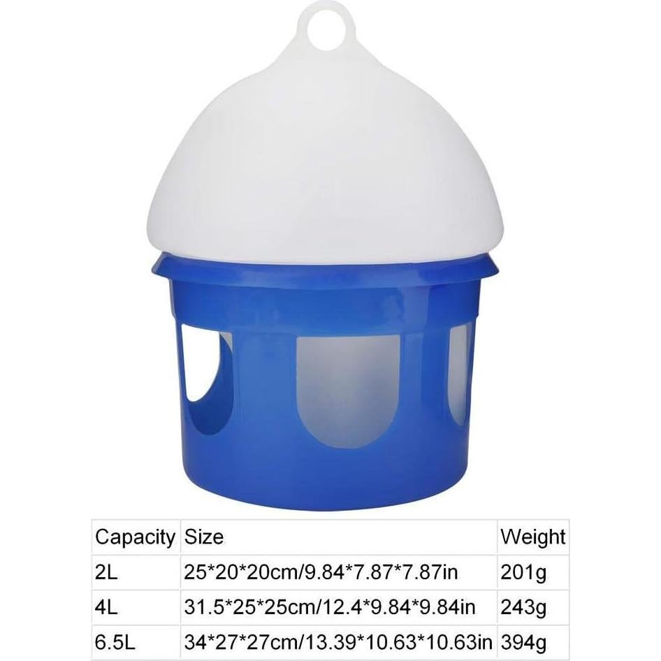 Dispensador de Agua Automático Fdit para Palomas 2L