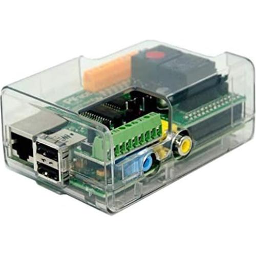 Caja Protectora Transparente para Raspberry Pi 3 B+ y PiFace Digital 2