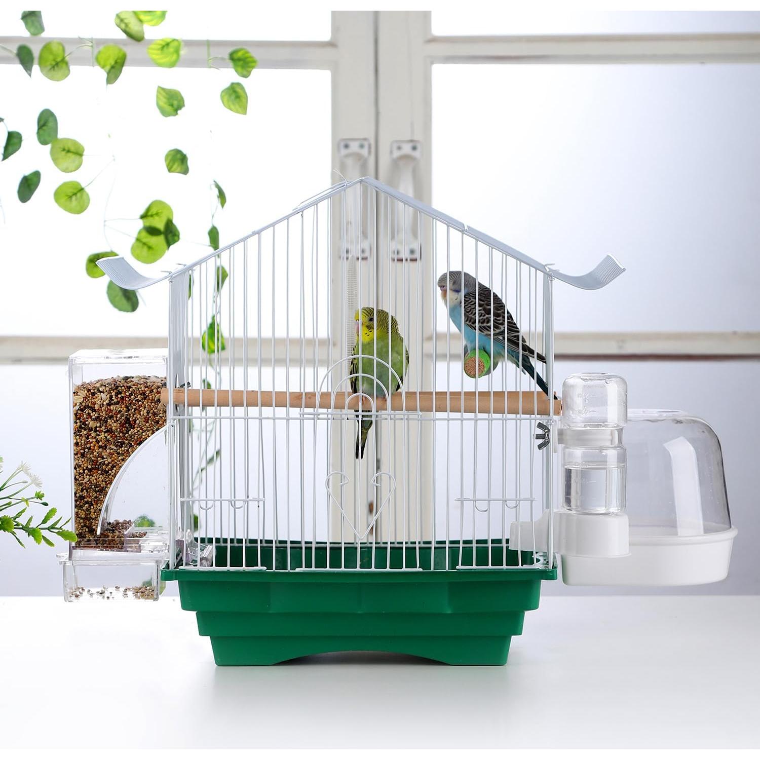 Juego de 3 comederos y bebederos automáticos IBWell para aves