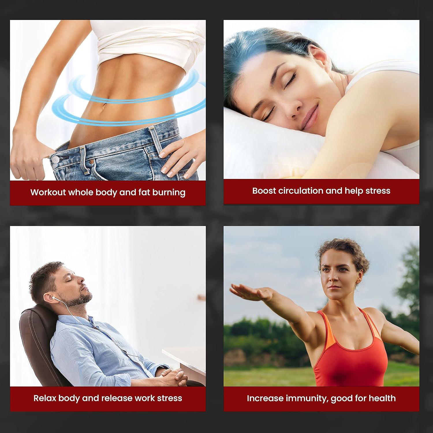 EILISON FitMax 3D XL Placa de Vibración para Ejercicio