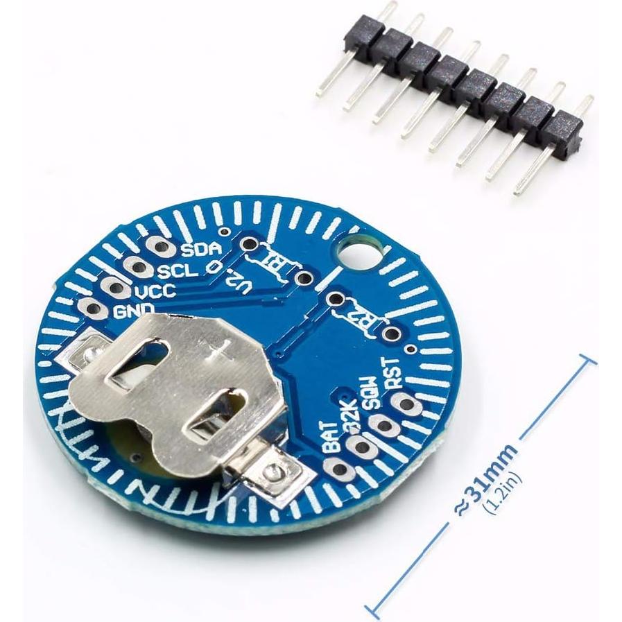 Módulo RTC HiLetgo DS3231SN Reloj en Tiempo Real 2 Pcs