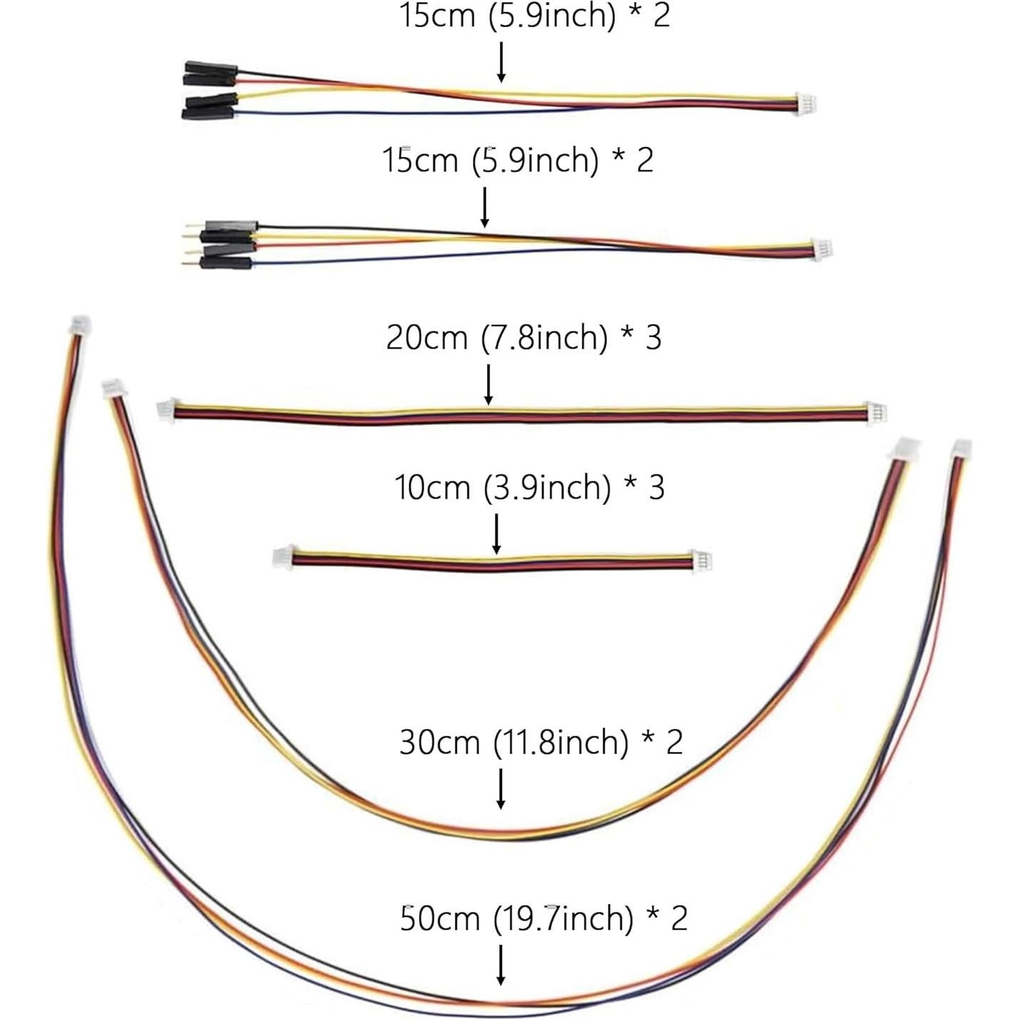 Kit de Conectores Dupont 14PCS para SparkFun y Raspberry Pi