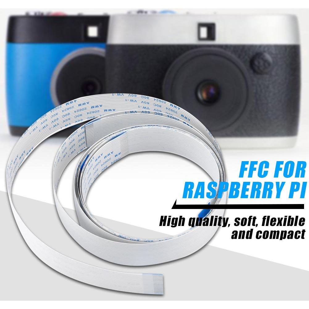 Juego de 3 Cables FFC 15 Pines 30cm 50cm 100cm para Raspberry Pi