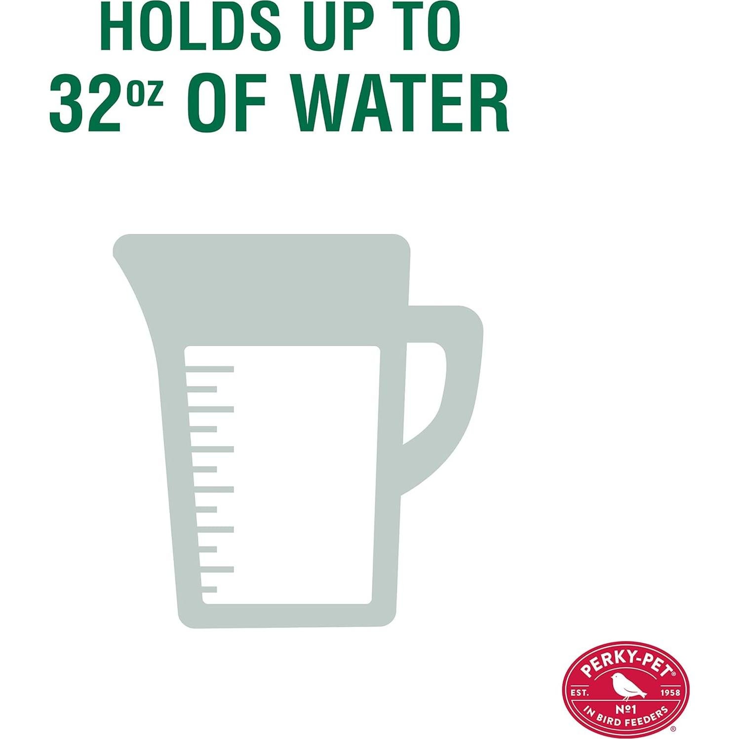 Dispensador de Agua para Aves Silvestres Perky-Pet 783 Azul