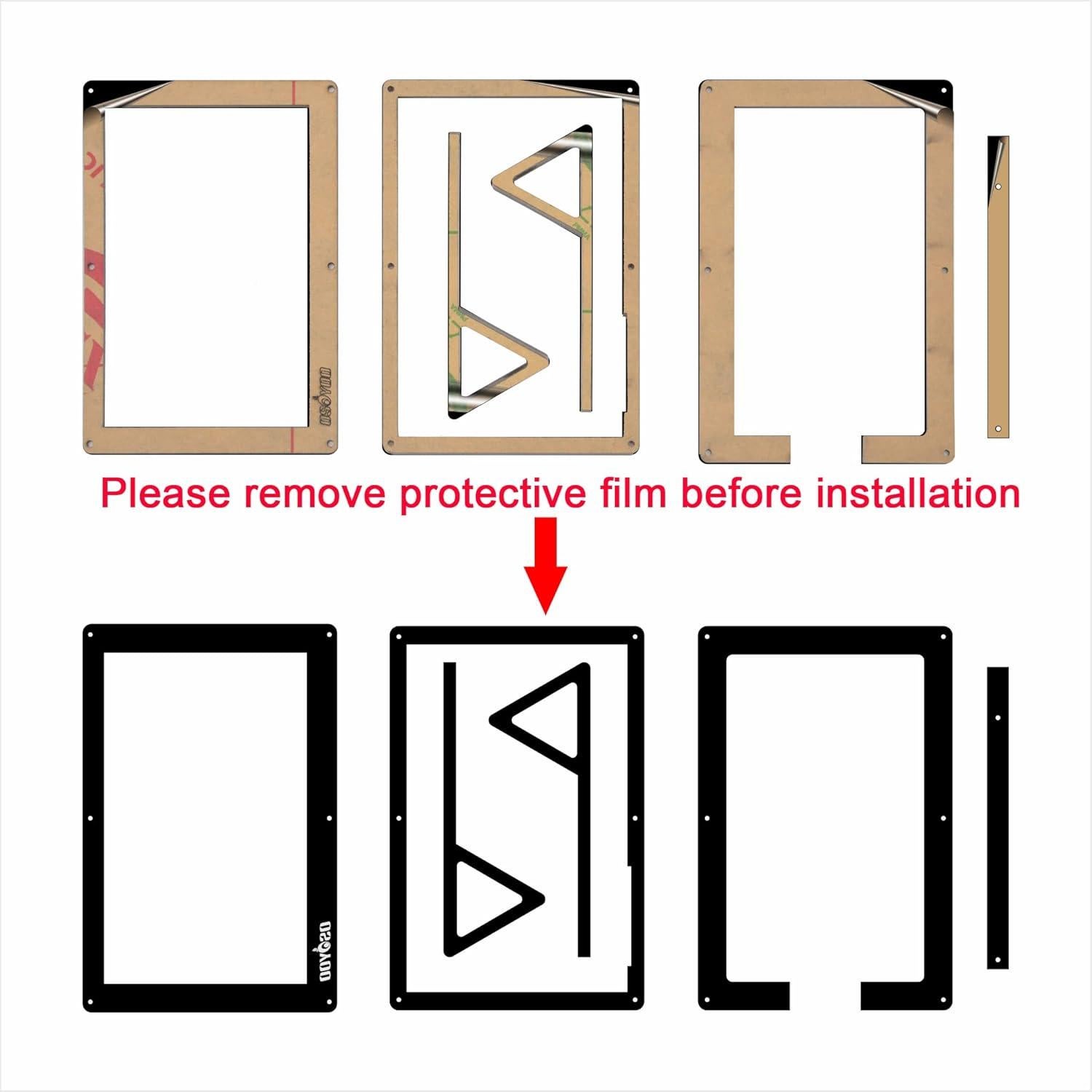 Funda Protectora Acrílica OSOYOO para Pantalla DSI 5" Raspberry Pi