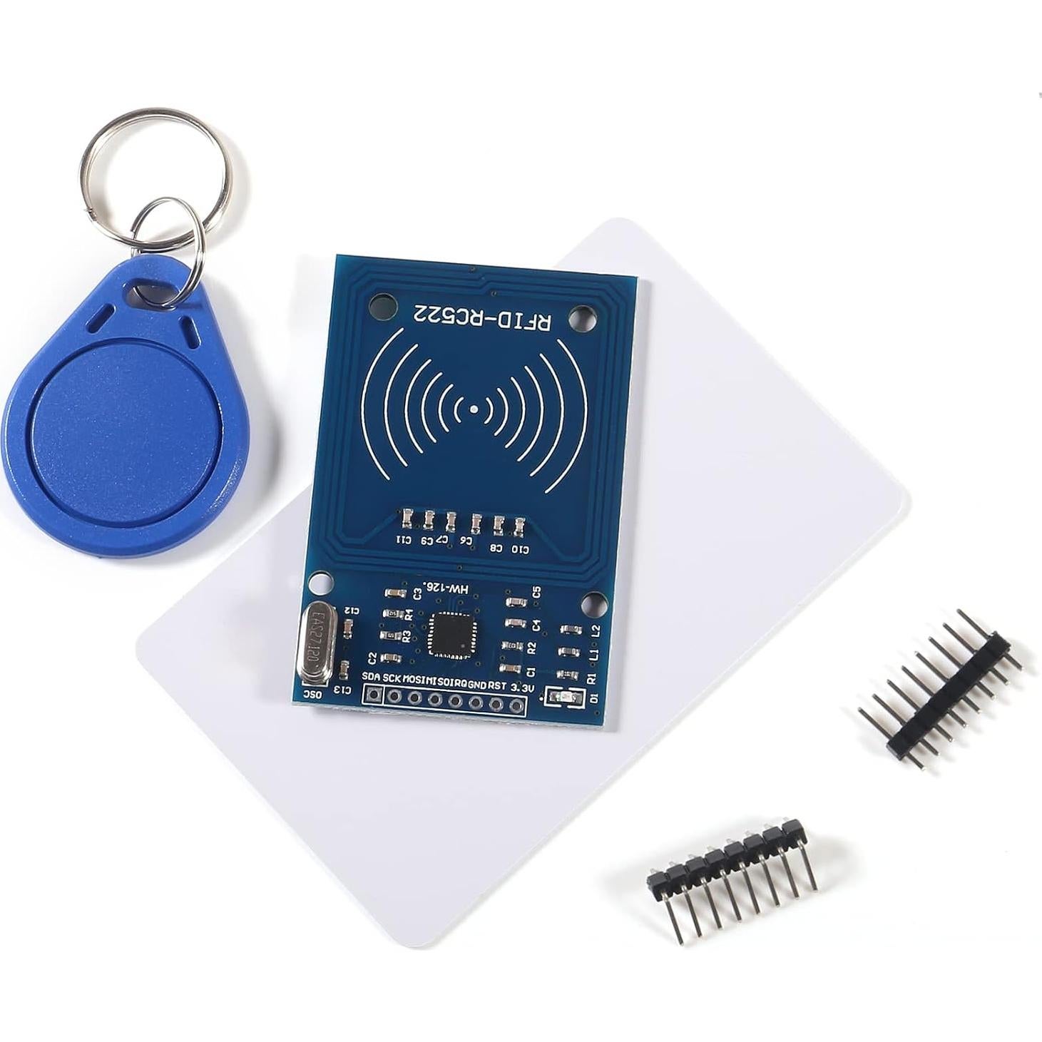 Kit RFID 4 Pcs AITIAO RC522 Lector + Tarjetas S50 + Llaves