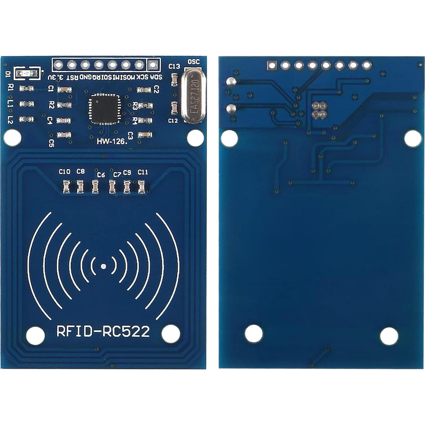 Kit RFID 4 Pcs AITIAO RC522 Lector + Tarjetas S50 + Llaves