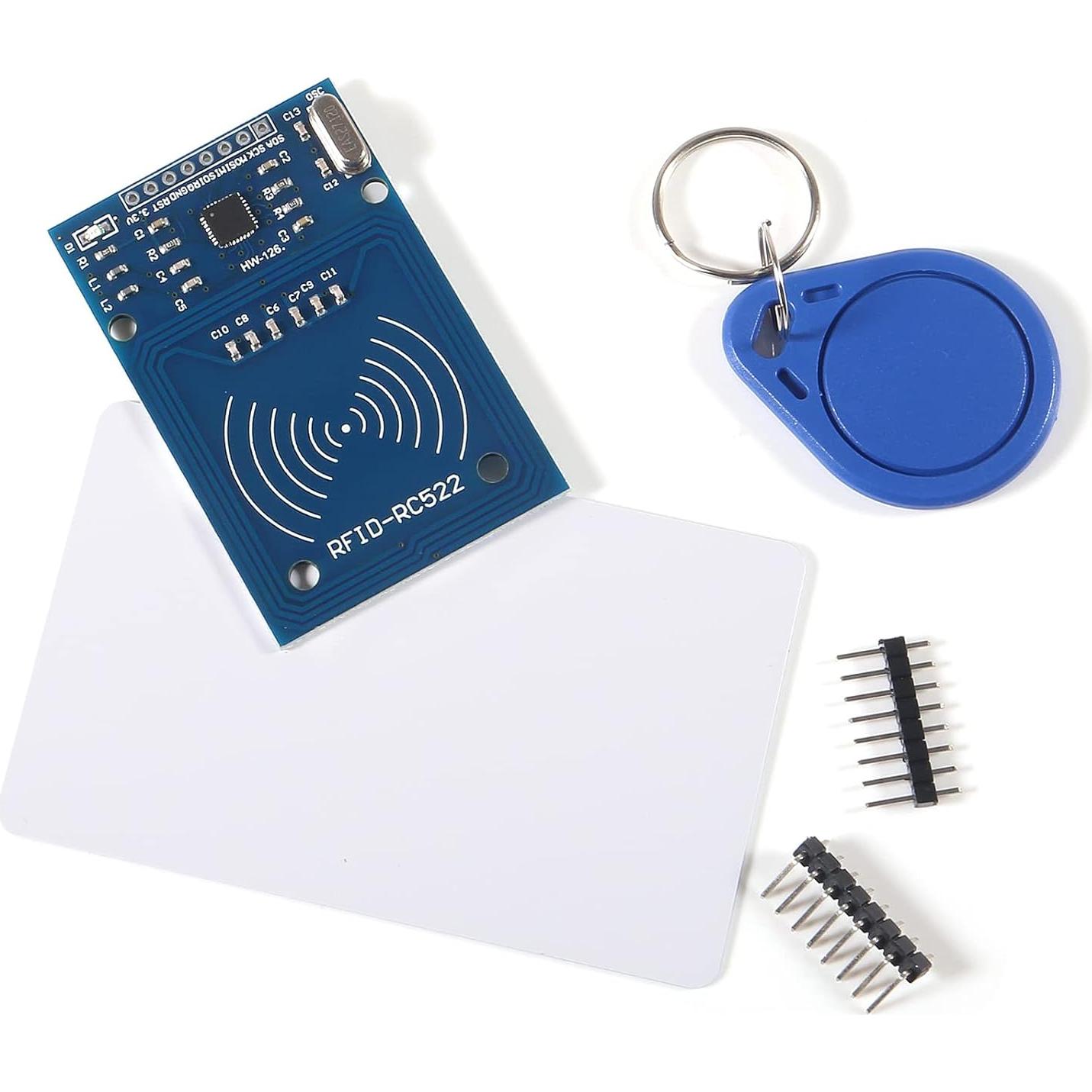 Kit RFID 4 Pcs AITIAO RC522 Lector + Tarjetas S50 + Llaves