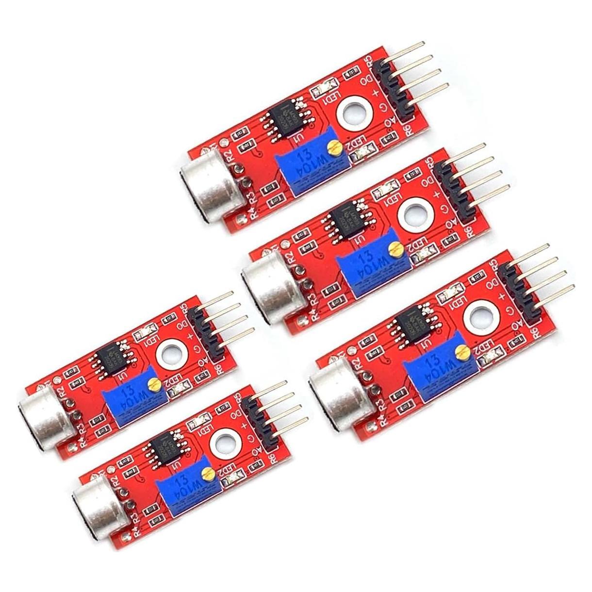 Módulo de Detección de Sonido Kiro&Seeu S-MD-5P - 5 Piezas