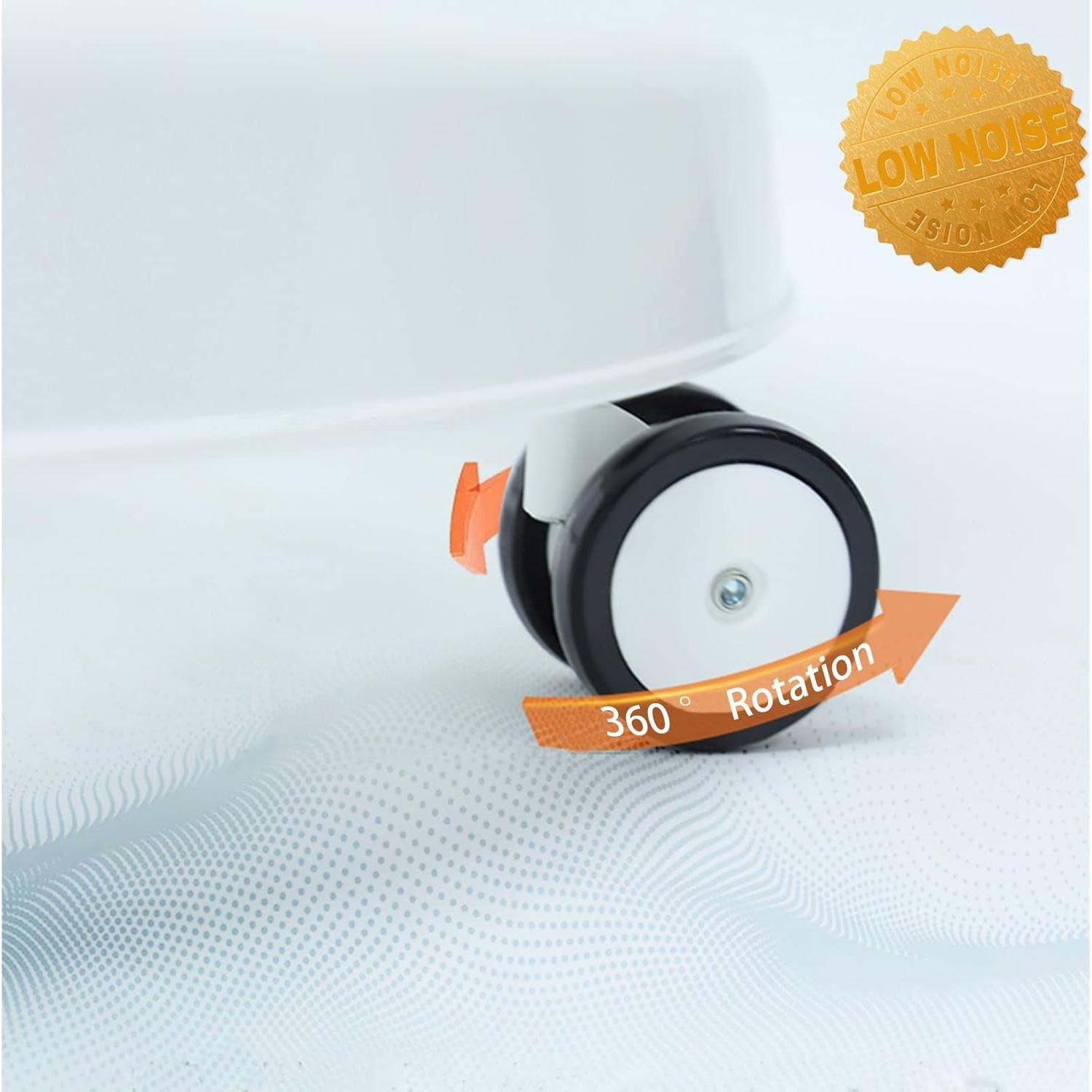 Juego de 4 Ruedas de Repuesto para Andador de Bebé - BAYWYI