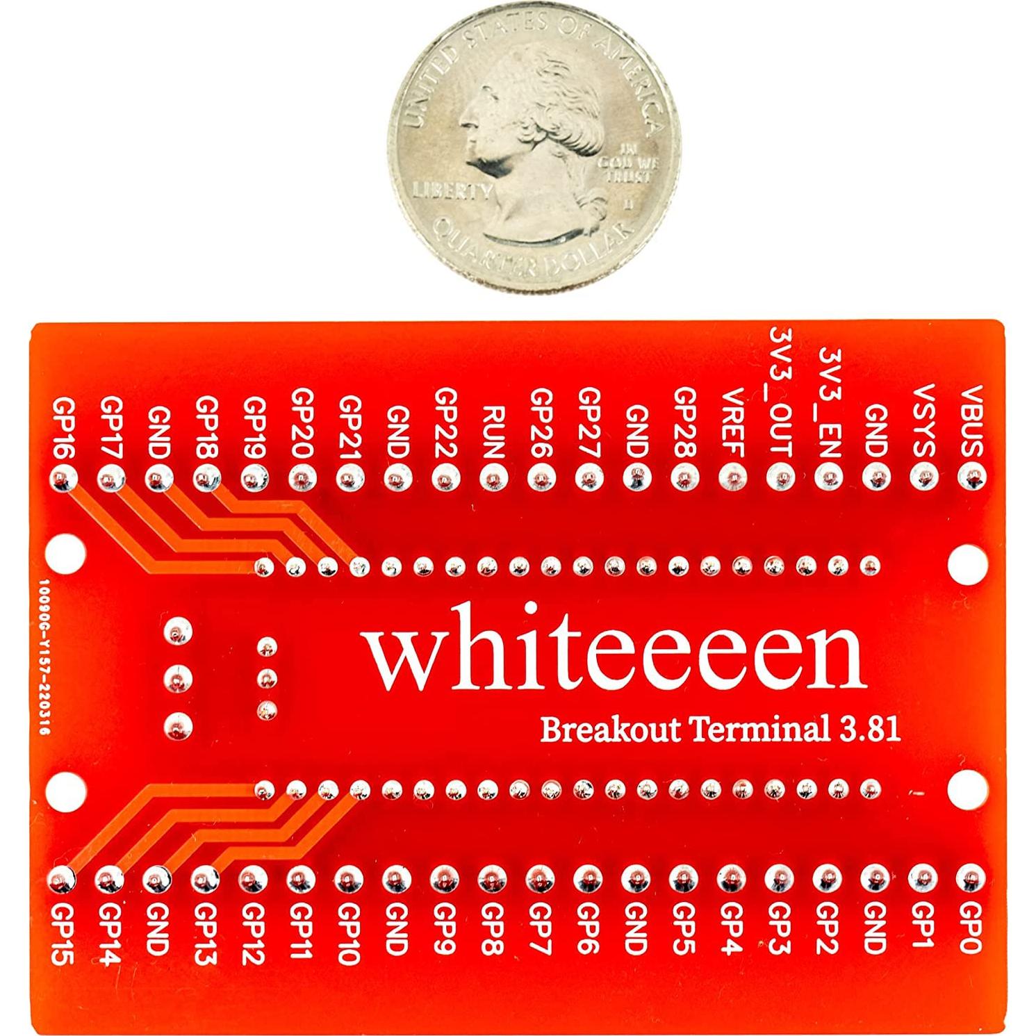 Placa de Expansión para Raspberry Pi Pico 3.81mm Risingsaplings