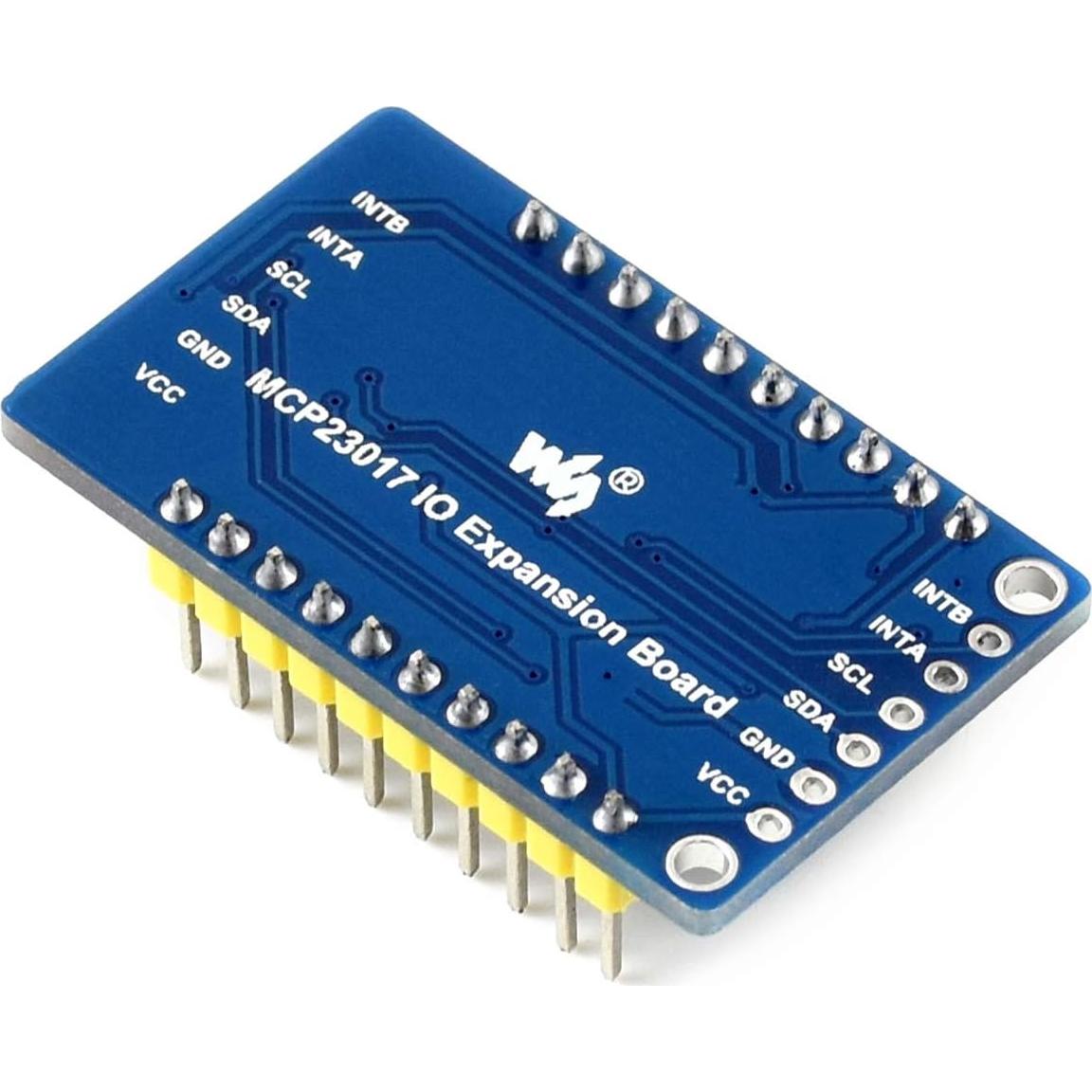 Placa de Expansión I/O Waveshare MCP23017 16 Pines I2C 3.3V/5V