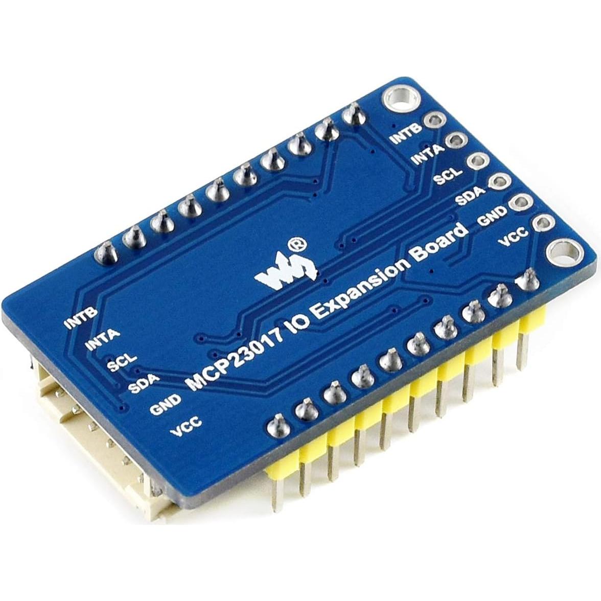 Placa de Expansión I/O Waveshare MCP23017 16 Pines I2C 3.3V/5V