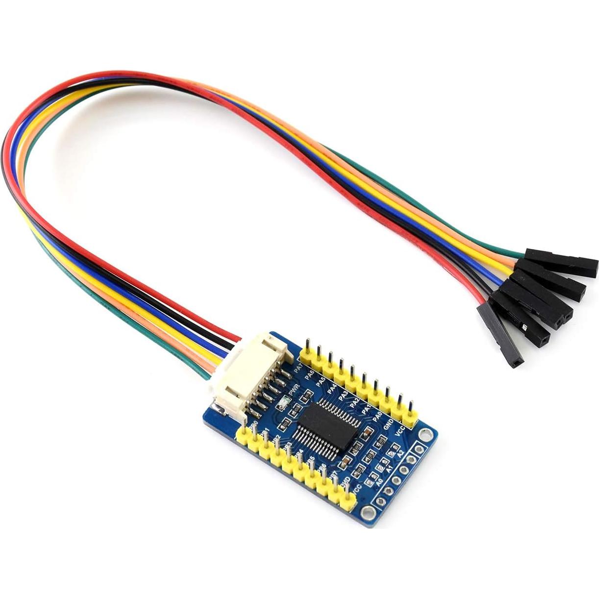 Placa de Expansión I/O Waveshare MCP23017 16 Pines I2C 3.3V/5V