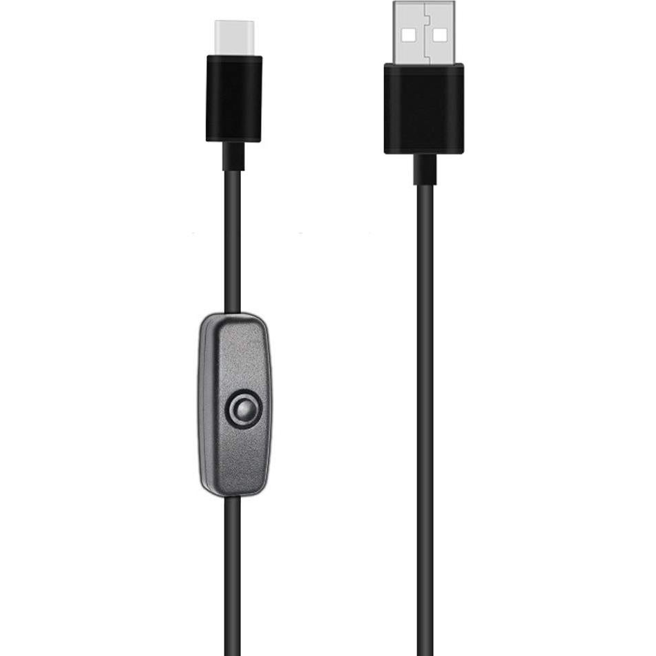 Cable de Alimentación USB Tipo C FBHDZVV para Raspberry Pi 4B 5V 3A