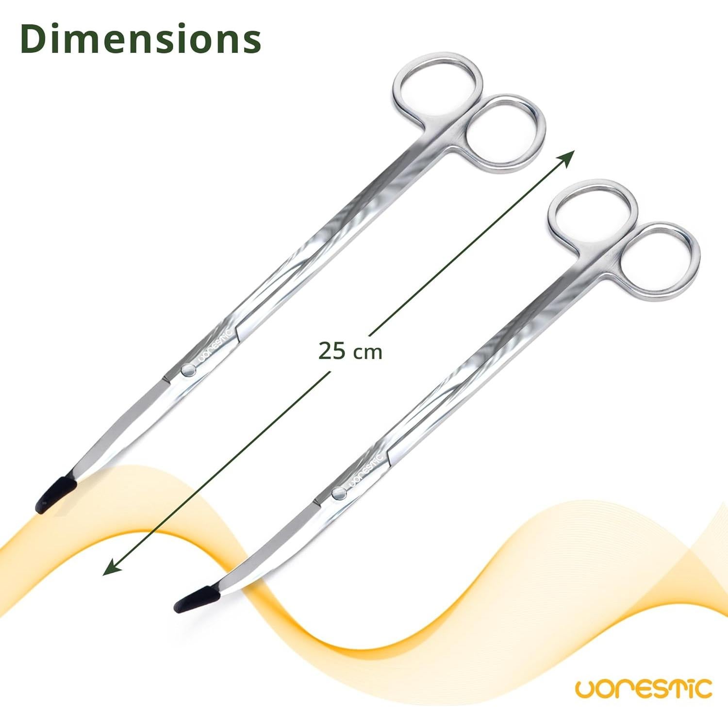 Juego de 6 Herramientas para Acuascaping Vorestic - Acero Inoxidable