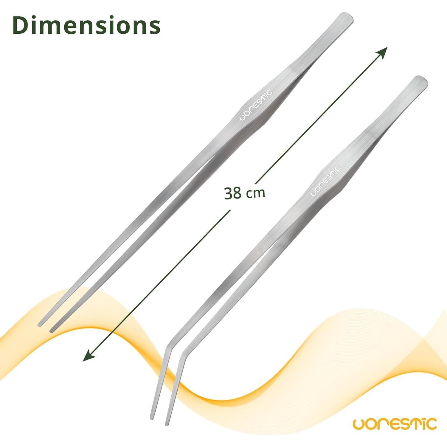 Juego de 6 Herramientas para Acuascaping Vorestic - Acero Inoxidable