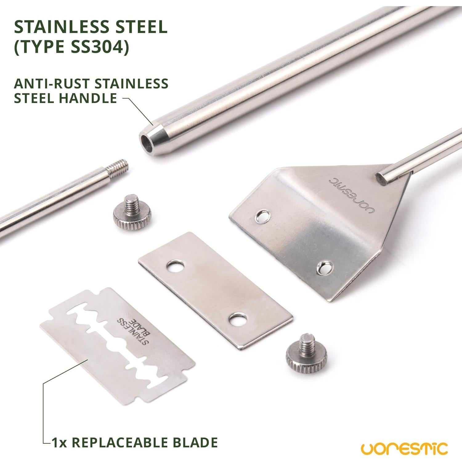 Juego de 6 Herramientas para Acuascaping Vorestic - Acero Inoxidable