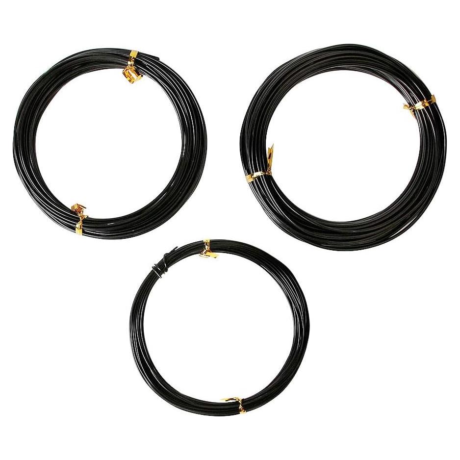 Juego de Alambre para Bonsai Boncas 3 Tamaños 1.0mm 1.5mm 2.0mm