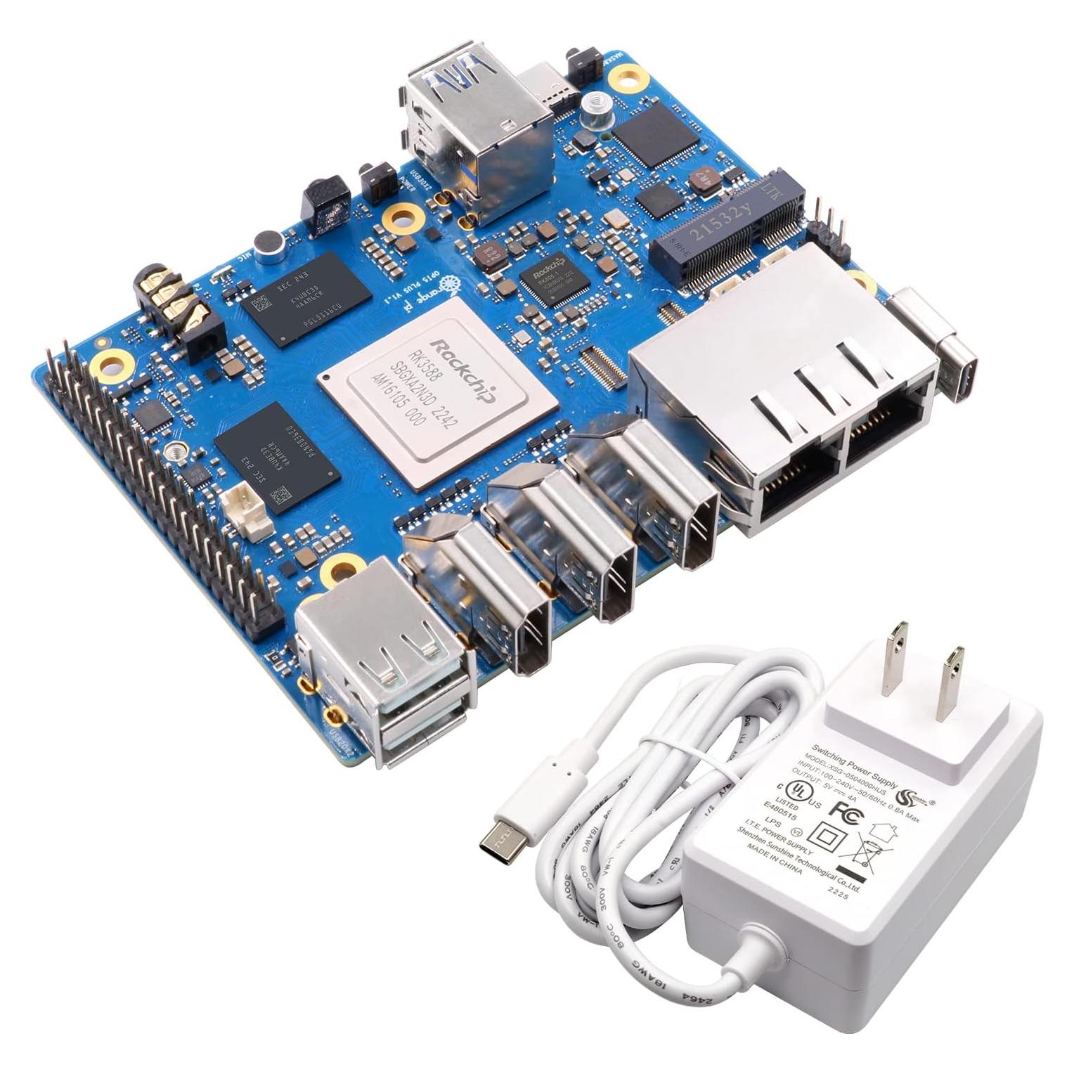 Computadora de Placa Única Orange Pi 5 Plus 8GB 2.4GHz