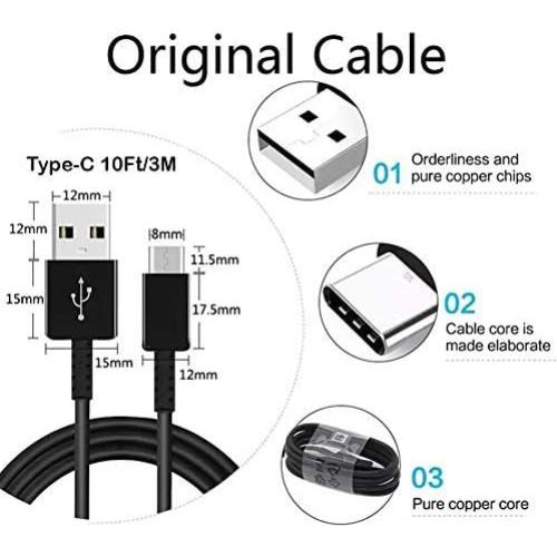 Cable USB-C 3M Original Works para Raspberry Pi 3 Modelo B