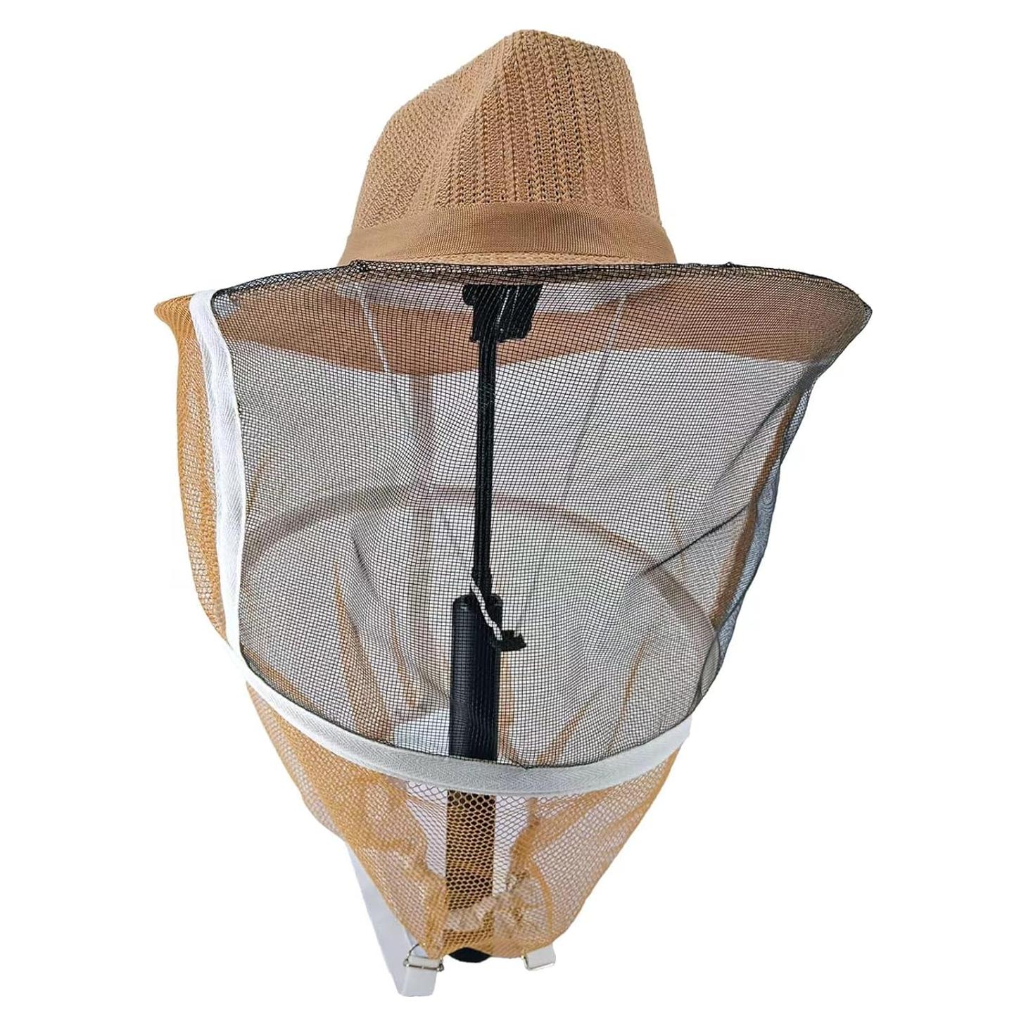Sombrero de Apicultura Nizefei Ajustable con Velo 360°