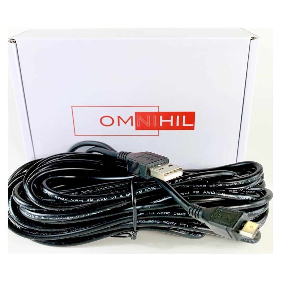 Cable Micro-USB 2.0 OMNIHIL 9.14 m Alta Velocidad Raspberry Pi
