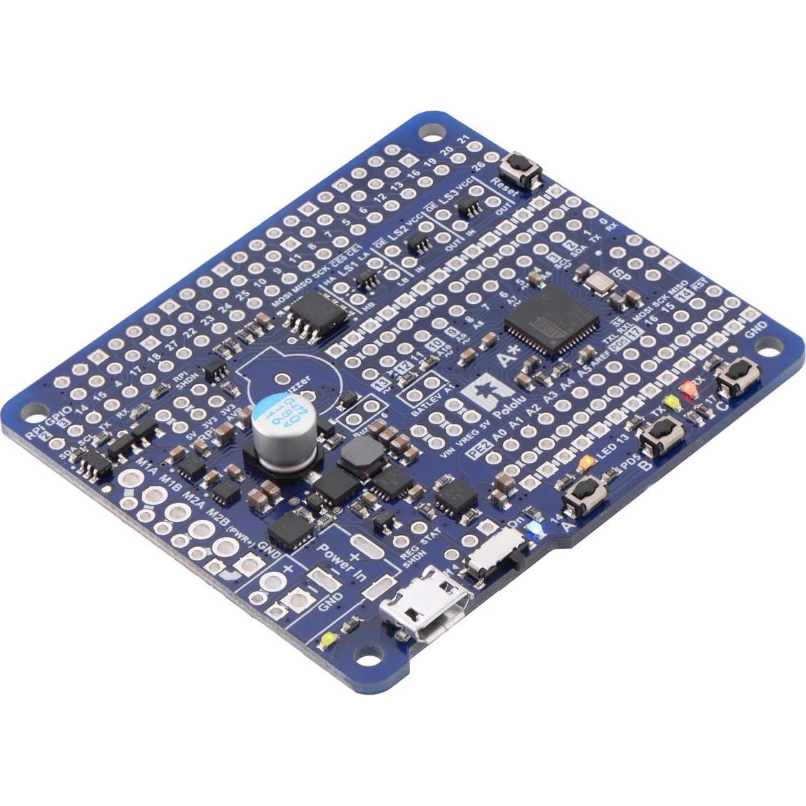 Controlador de Robot Pololu A-Star 32U4 LV para Raspberry Pi