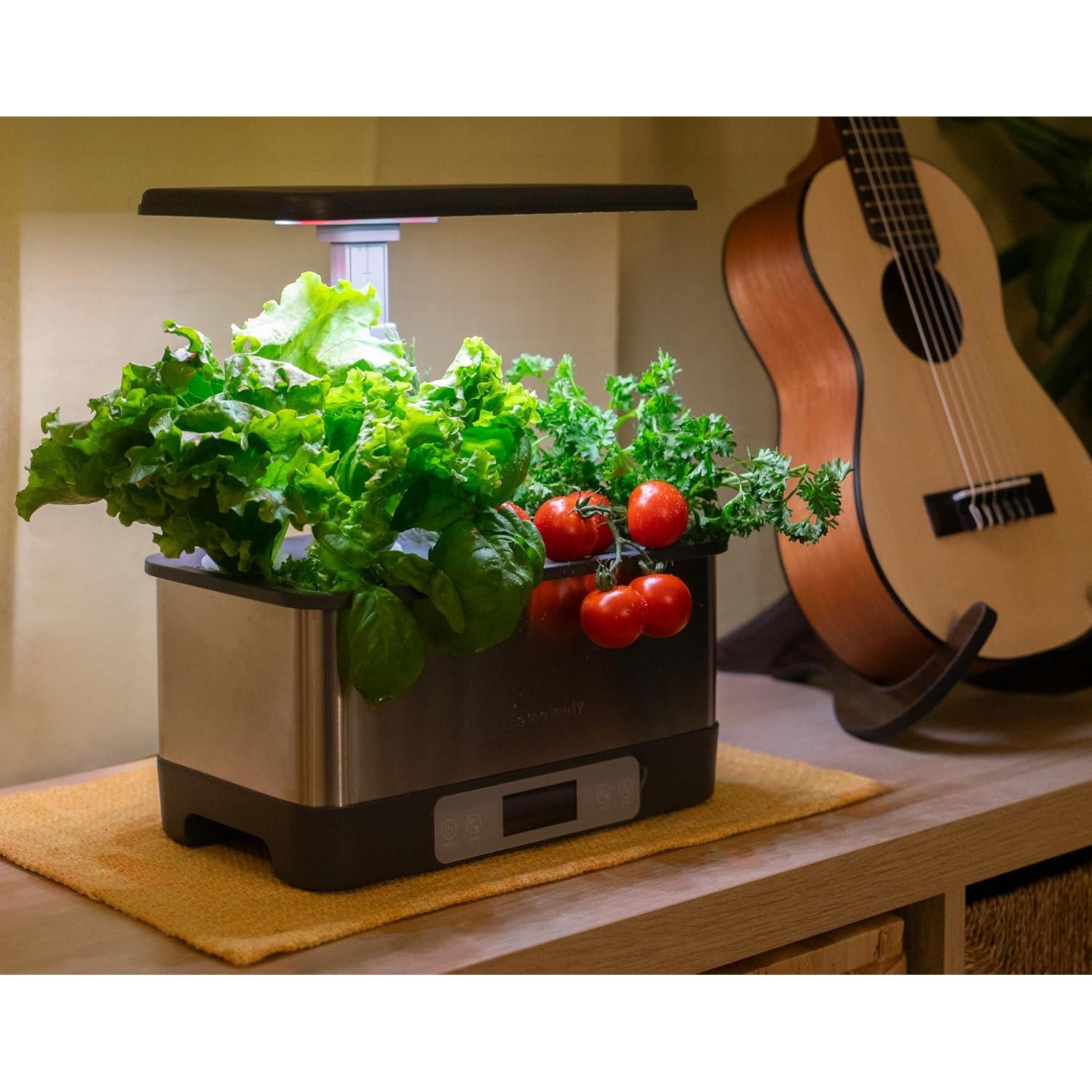 Sistema Hidropónico Homeleafy 8-Pods Jardín Interior LED