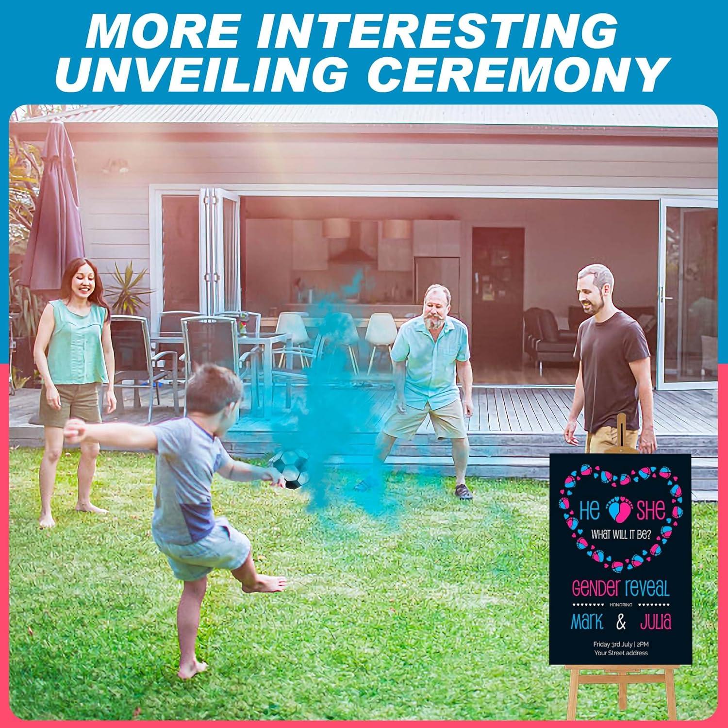 Balón de Fútbol POPUPARTY para Revelación de Género