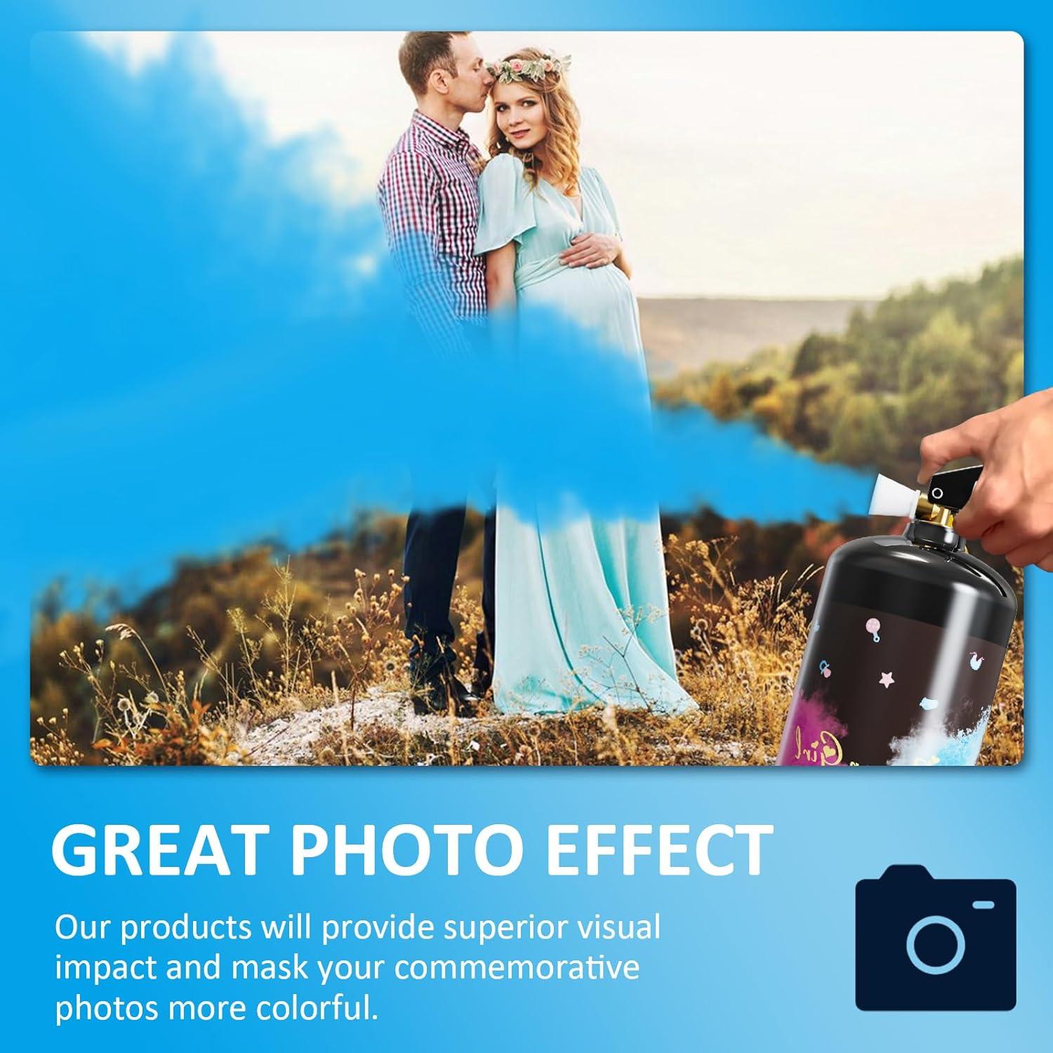 Extintor de Revelación de Género SRG Giant Azul 0.73 kg