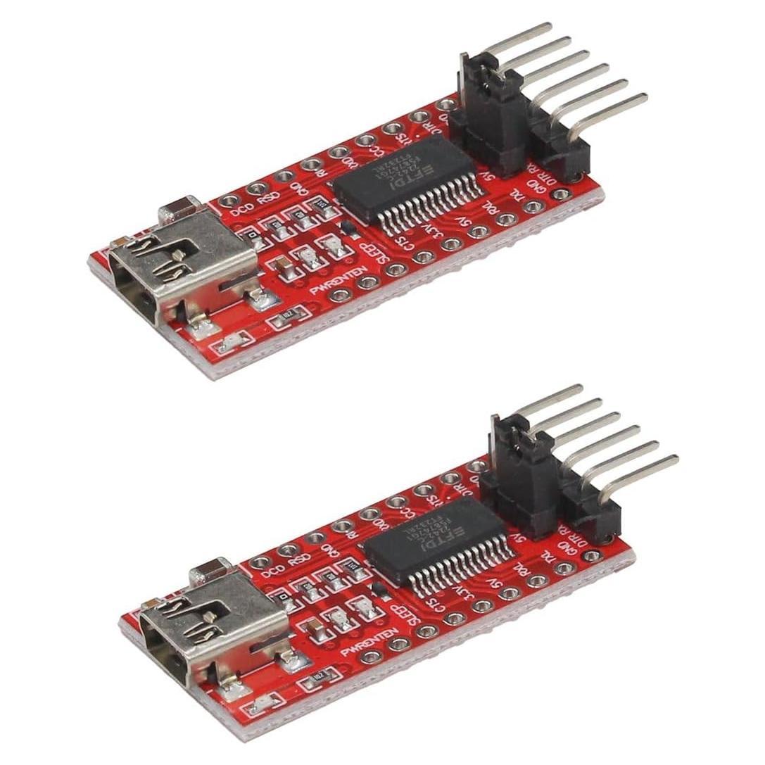 Módulo USB a TTL FT232RL 3.3V/5V para Raspberry Pi - 2 Pcs