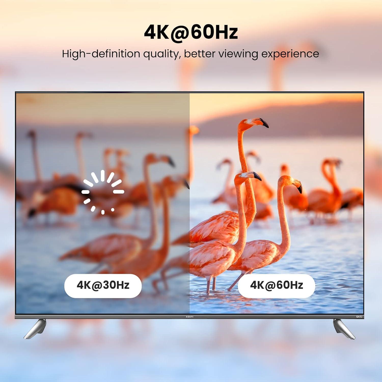 Adaptador UGREEN Micro HDMI a HDMI 4K 60Hz 3FT para GoPro