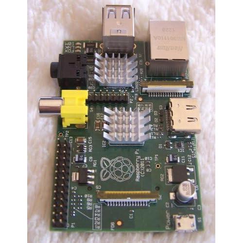 Juego de 2 Disipadores de Aluminio LinuxFreak para Raspberry Pi