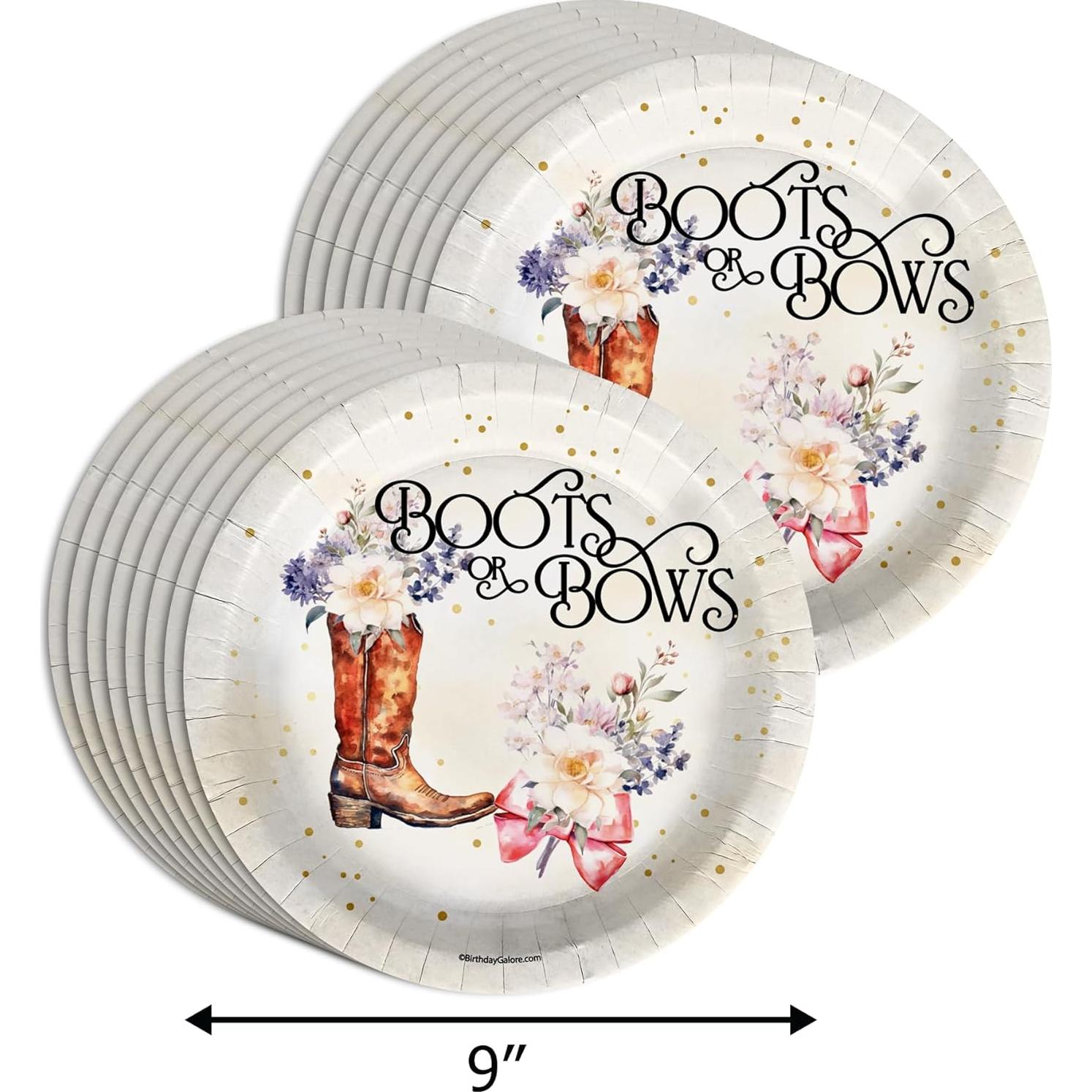 Set de Vajilla de Revelación de Género 64 Piezas - Birthday Galore