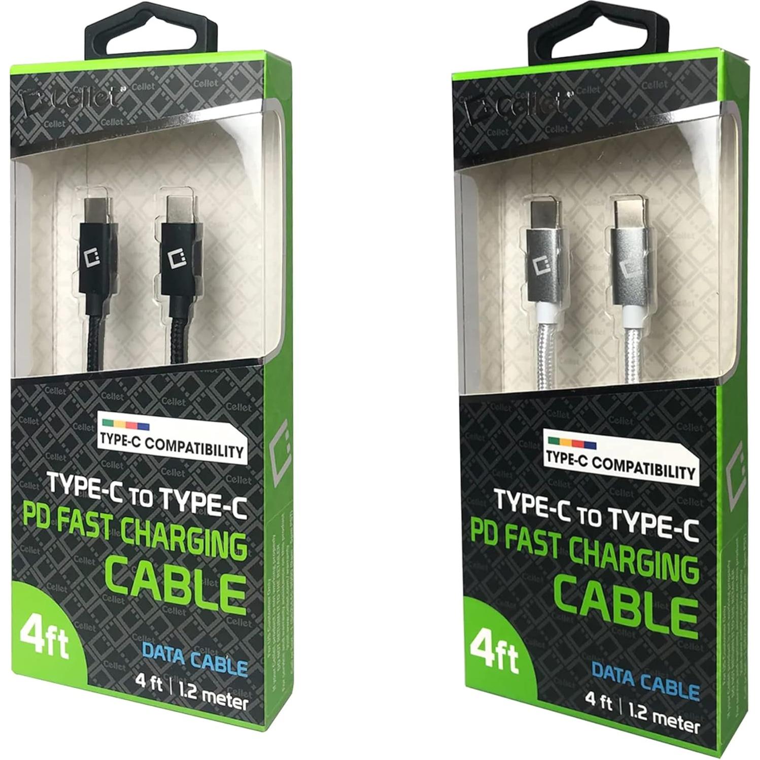 Cable de Carga Rápida USB-C 60W para Raspberry Pi 4 B+