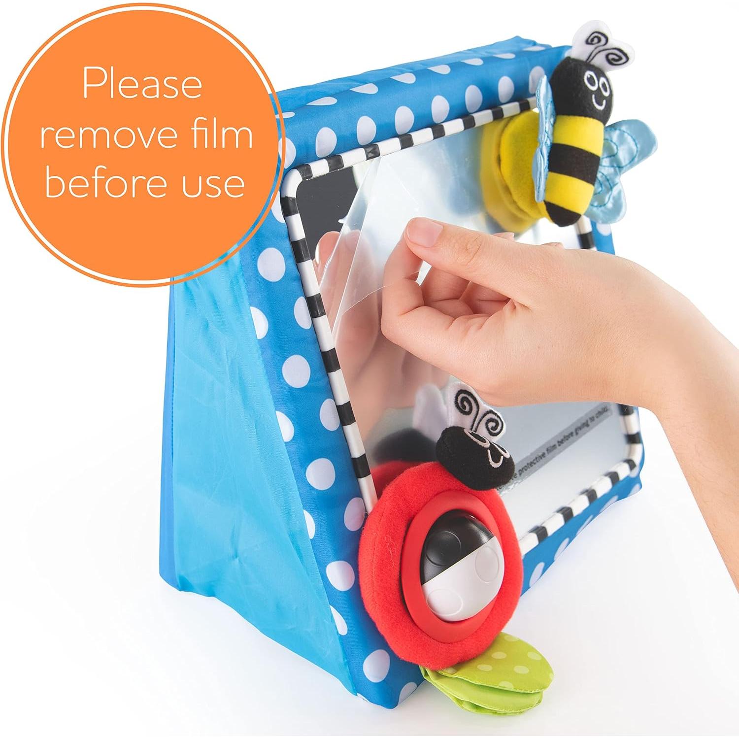 Espejo de Suelo Sassy 29,21 cm para Bebés Desarrollo