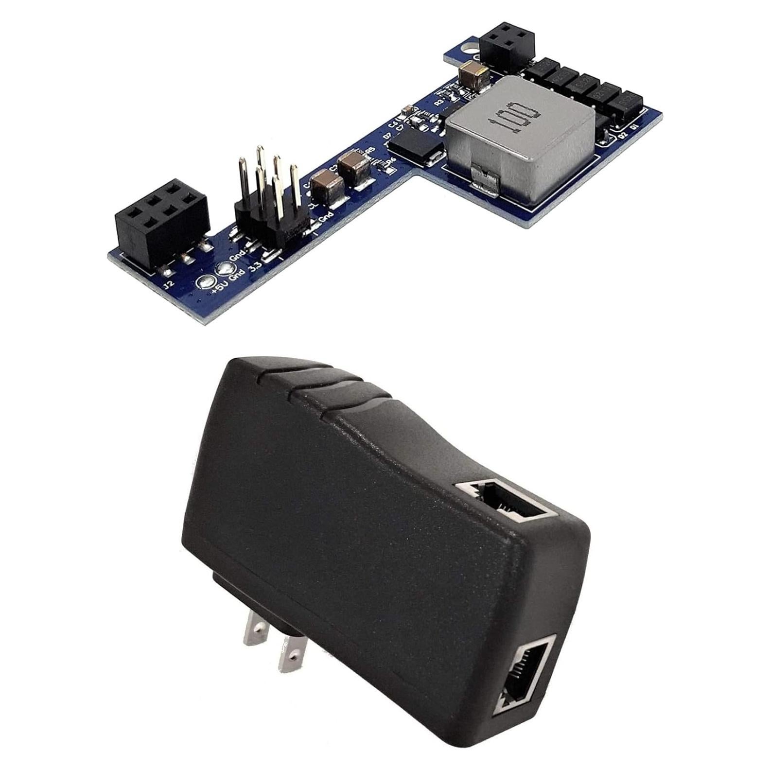 Inyector PoE Pasivo PoE Texas para Raspberry Pi 3 B+ y 4