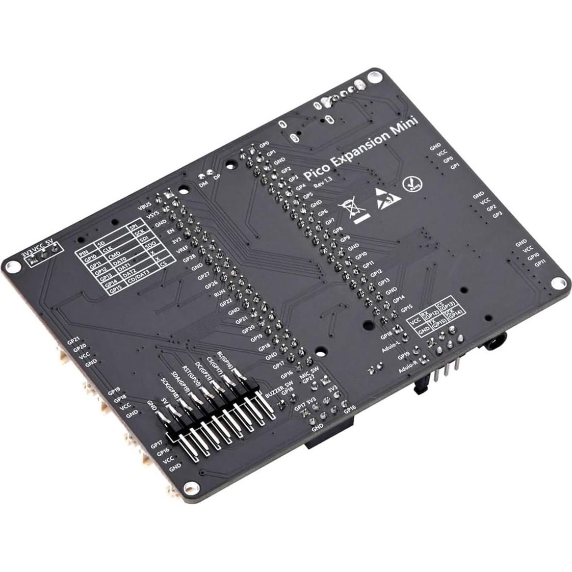 Placa de Expansión Mini LLidgermal para Pi Pico con RTC y RGB