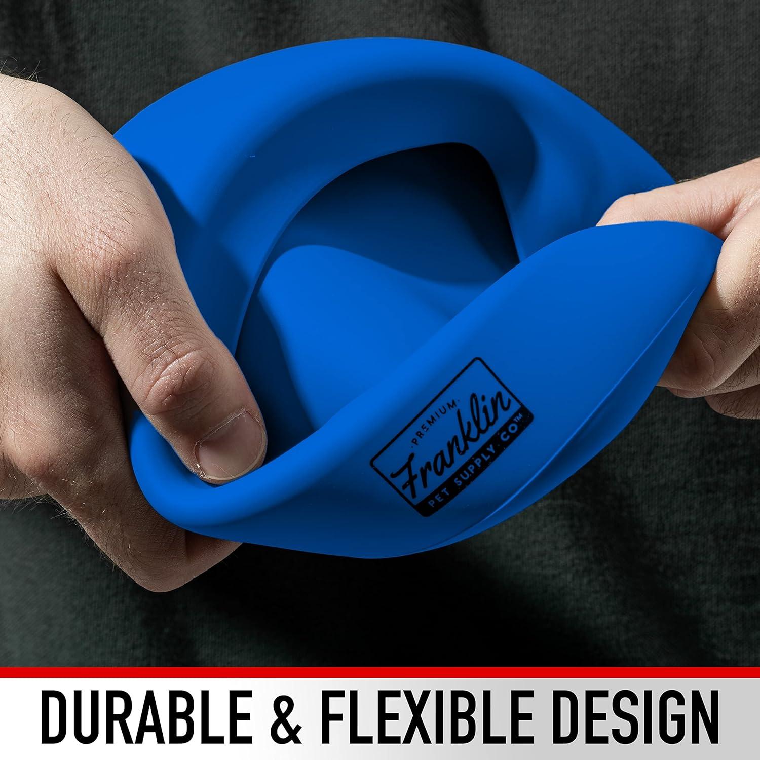 Tazón de Silicona Franklin Pet Supply 0.79L Antiderrames