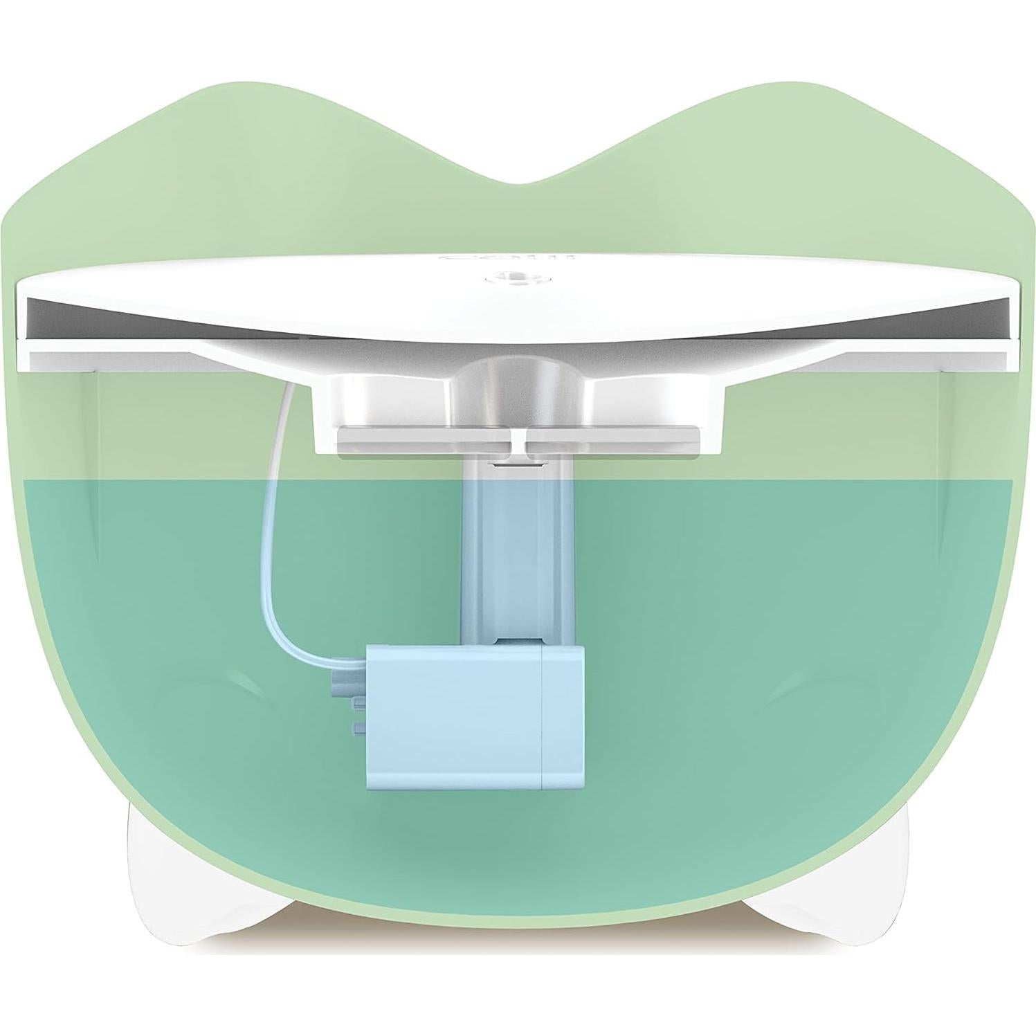 Fuente de Agua Catit PIXI Verde con Triple Filtro y LED