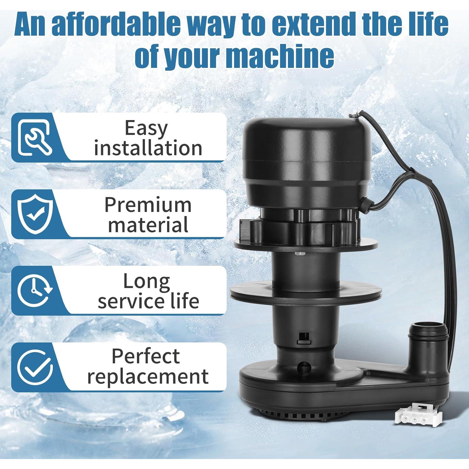 Bomba de Agua Harsire 2008929 para Máquina de Hielo 115V