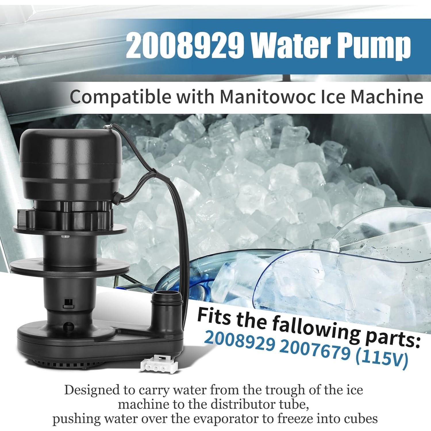 Bomba de Agua Harsire 2008929 para Máquina de Hielo 115V