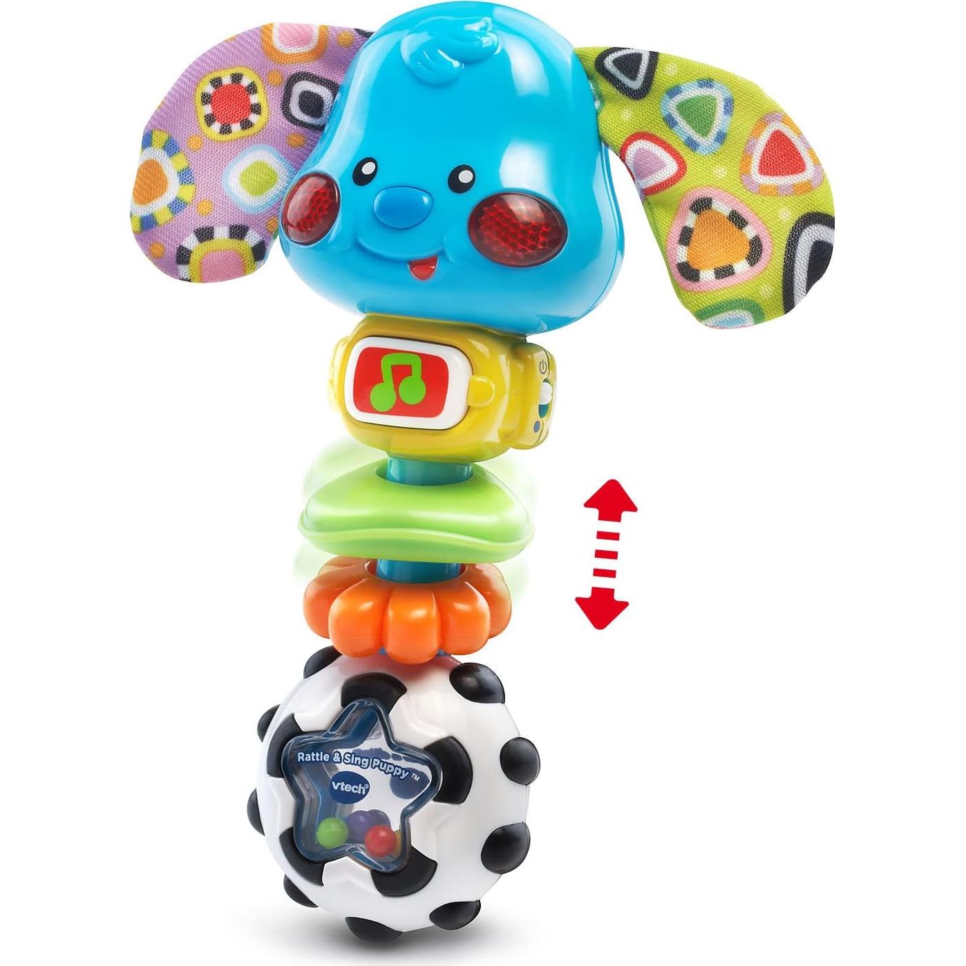 Sonajero Interactivo VTech Perro Iluminado 0-2 Años