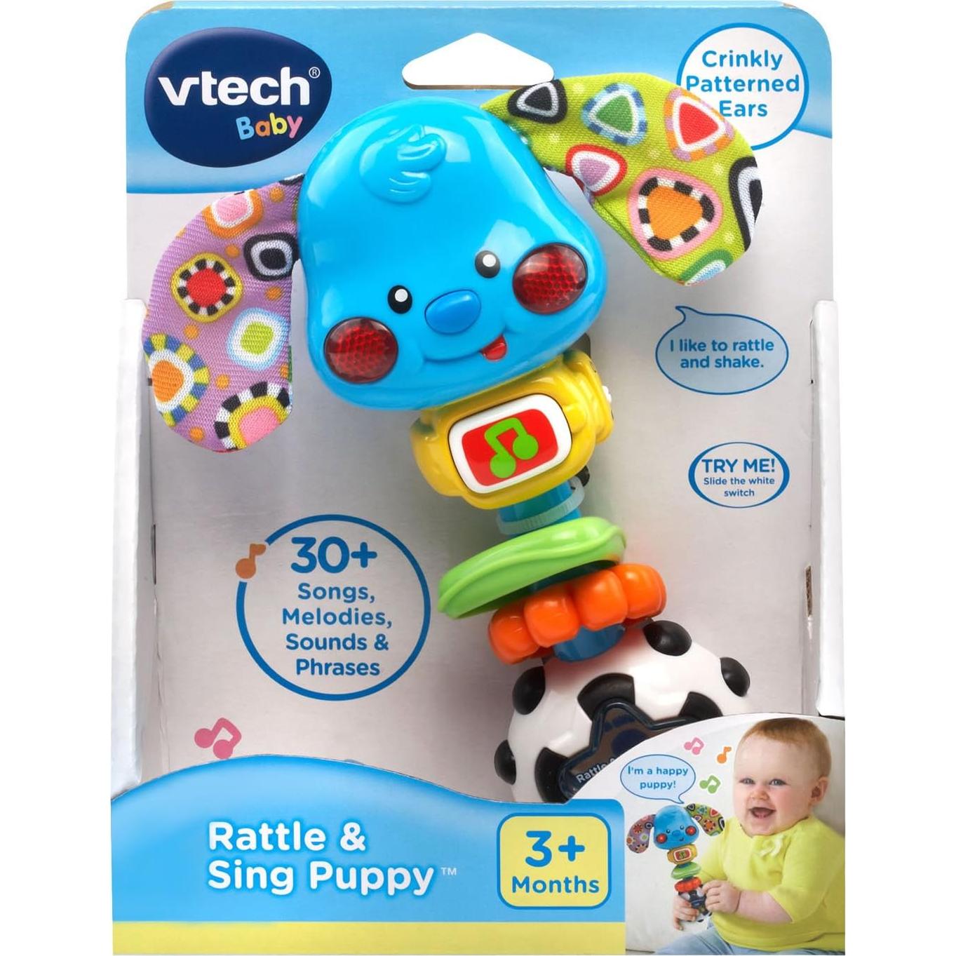 Sonajero Interactivo VTech Perro Iluminado 0-2 Años