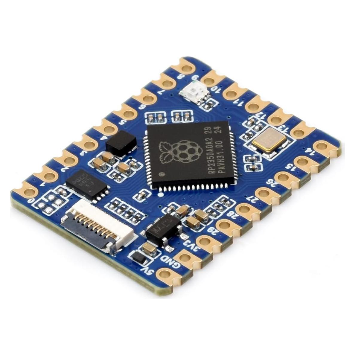 Placa de Desarrollo Waveshare RP2350-Tiny 10g 2.34x1.78cm